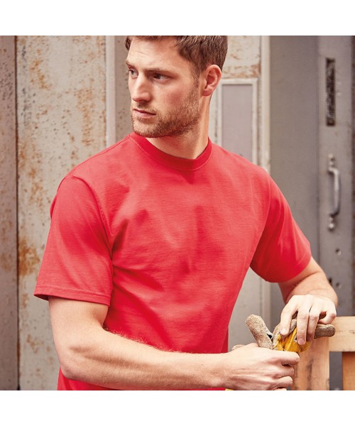 Plain Classic heavyweight ringspun t-shirt Russell White 210gsm, Colours 215gsm 